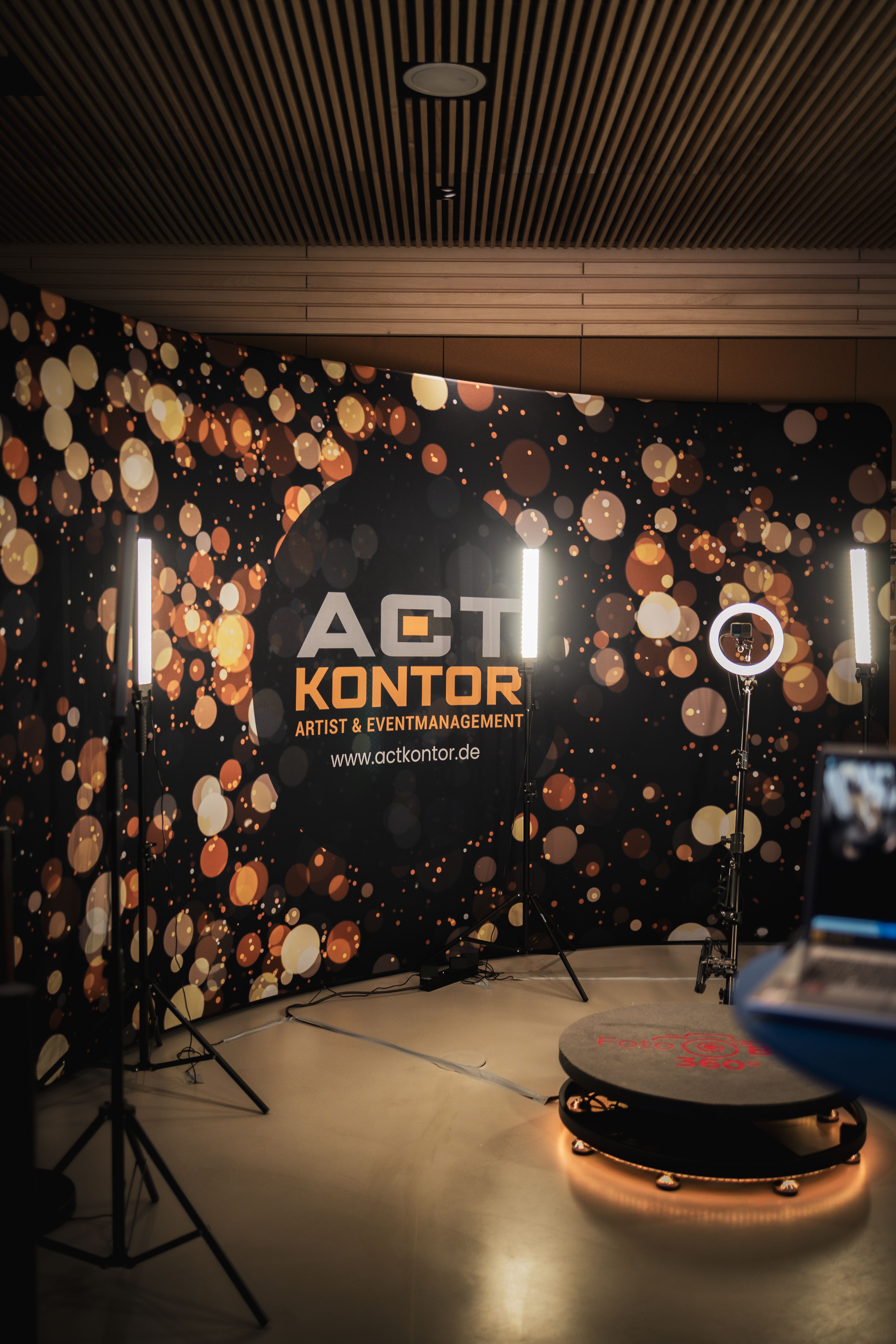 Foto unserer 360° Video Booth